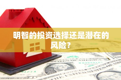 覃塘明智的投资选择还是潜在的风险？