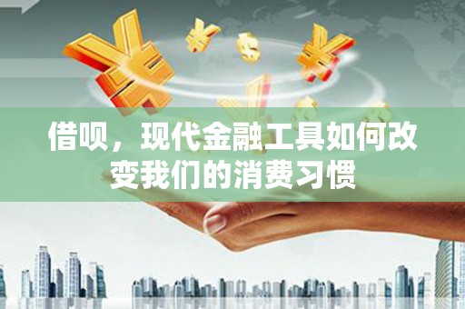 覃塘借呗，现代金融工具如何改变我们的消费习惯