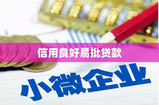 覃塘信用良好易批贷款