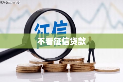 覃塘不看征信贷款